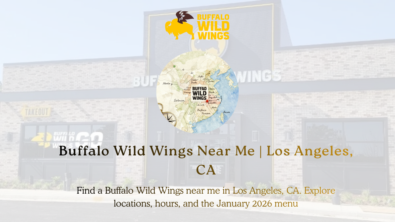 Buffalo Wild Wings Near Me | Los Angeles, CA